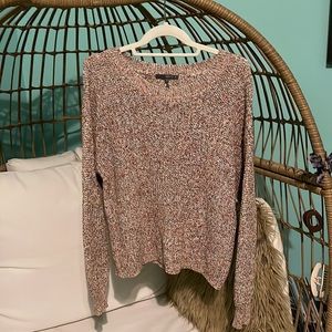 Multi color knit sweater